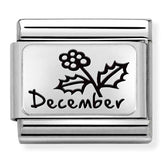 Nomination Composable Classic Link 330112/24 December Flower in 925 Silver